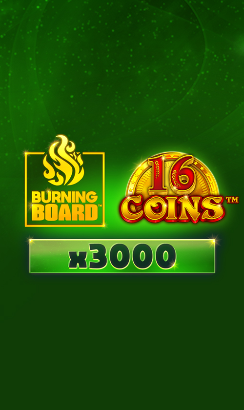 16 Coins Burning Board