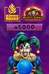 Mighty Symbols: Jokers Burning Board